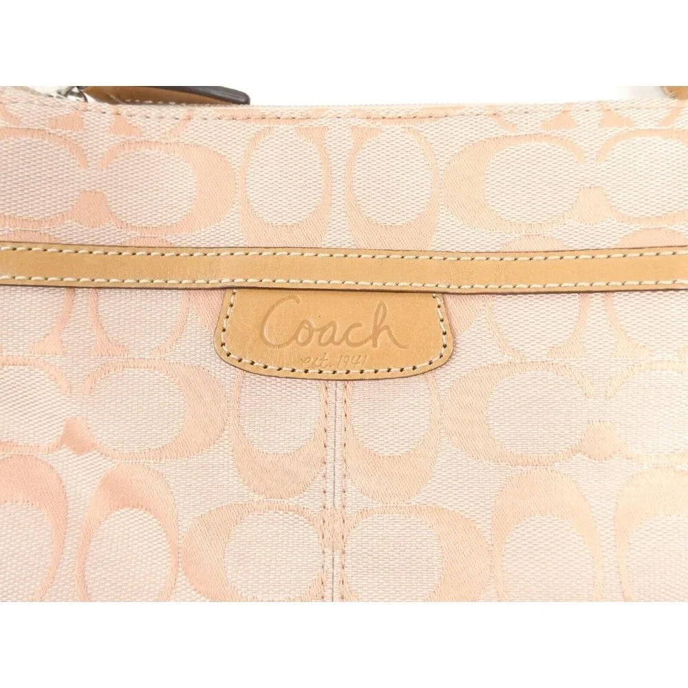 Coach Penelope Signature Tangerine Swingpack NWT‎ F43631